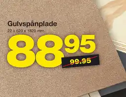 Bauhaus Gulvspånplade tilbud