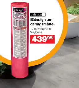 Bauhaus B!design un- derlagsmåtte tilbud