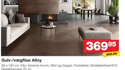 Bauhaus Gulv-/vægflise Alloy tilbud