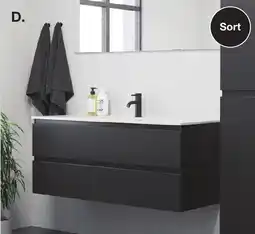Bauhaus D. Badmøbel Camden Integrated tilbud
