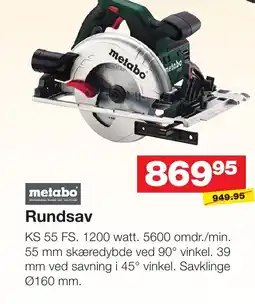 Bauhaus Rundsav tilbud