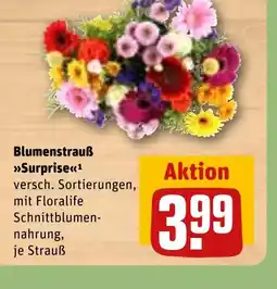 REWE DE Blumenstrauß >>Surprise<<¹ tilbud