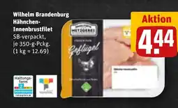 REWE DE Wilhelm Brandenburg Hähnchen- Innenbrustfilet tilbud