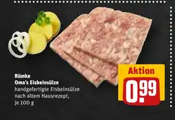 REWE DE Rümke Oma's Eisbeinsülze tilbud