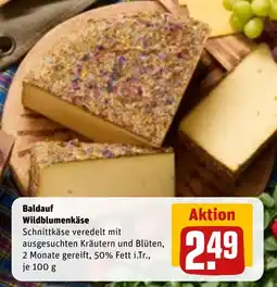 REWE DE Baldauf Wildblumenkäse tilbud