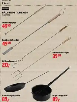 jem & fix BÅLSTEDSTILBEHØR tilbud