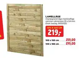 jem & fix LAMELLÅGE tilbud