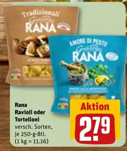 REWE DE Rana Ravioli oder Tortelloni tilbud