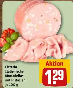 REWE DE Citterio Italienische Mortadella* tilbud