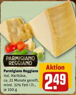 REWE DE Parmigiano Reggiano ital. Hartkäse, tilbud