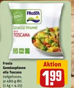 REWE DE Frosta Gemüsepfanne alla Toscana tilbud