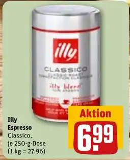 REWE DE Illy Espresso Classico, tilbud
