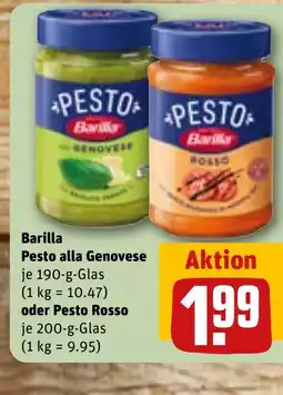 REWE DE Barilla Pesto alla Genovese tilbud