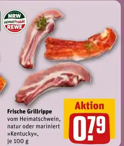 REWE DE Frische Grillrippe tilbud
