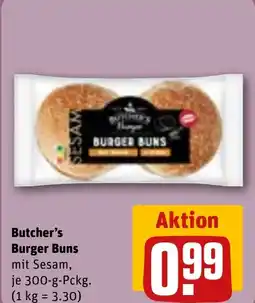 REWE DE Butcher's Burger Buns tilbud
