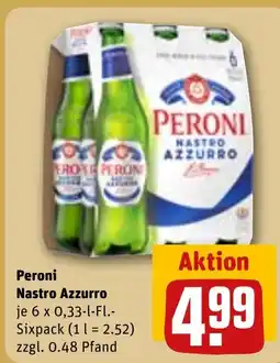 REWE DE Peroni Nastro Azzurro tilbud