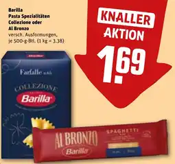 REWE DE Barilla Pasta Spezialitäten Collezione oder tilbud