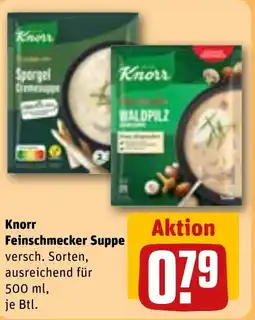 REWE DE Knorr Feinschmecker Suppe tilbud