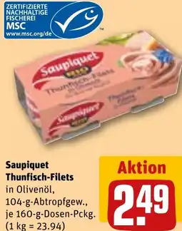REWE DE Saupiquet Thunfisch-Filets tilbud