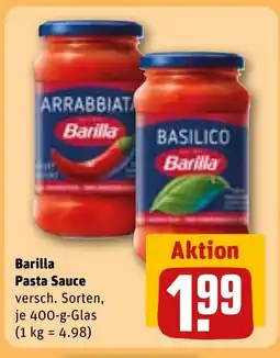 REWE DE Barilla Pasta Sauce versch tilbud
