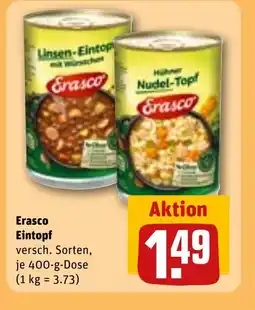 REWE DE Erasco Eintopf tilbud