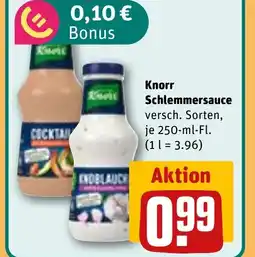 REWE DE Knorr Schlemmersauce tilbud