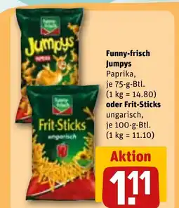 REWE DE Funny-frisch Jumpys Paprika tilbud