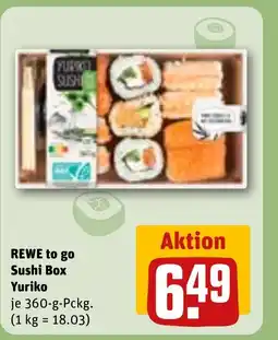 REWE DE REWE to go Sushi Box tilbud