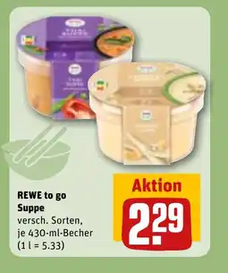 REWE DE REWE to go Suppe tilbud