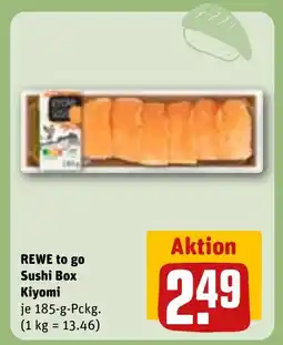 REWE DE REWE to go Sushi Box Kiyomi tilbud