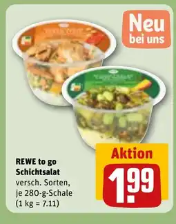 REWE DE REWE to go Schichtsalat tilbud