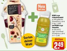 REWE DE REWE to go Frühstücksmüsli tilbud
