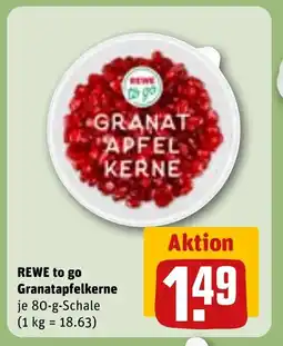 REWE DE REWE to go Granatapfelkerne tilbud