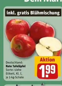 REWE DE Deutschland: Rote Tafeläpfel tilbud