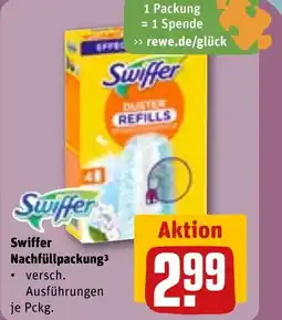 REWE DE Swiffer Nachfüllpackung³ versch. Ausführungen tilbud