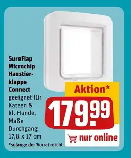 REWE DE SureFlap Microchip Haustier- klappe Connect tilbud