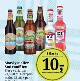 Dagli'Brugsen Skovlyst eller Smirnoff Ice Flere tilbud