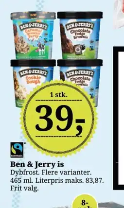 Dagli'Brugsen Ben & Jerry is tilbud