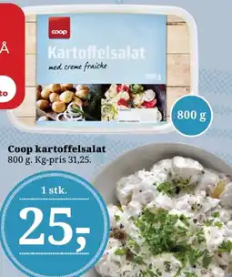 Dagli'Brugsen Coop kartoffelsalat tilbud