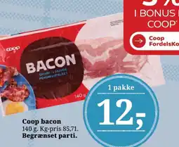 Dagli'Brugsen Coop bacon tilbud