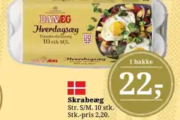Dagli'Brugsen Skrabeæg tilbud