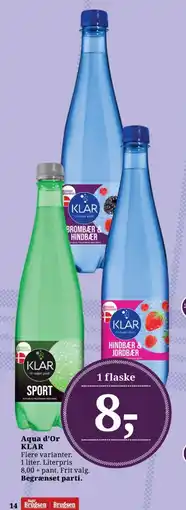 Dagli'Brugsen Aqua d'Or KLAR tilbud