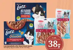 Dagli'Brugsen Latz menuboks eller Best friend snacks tilbud