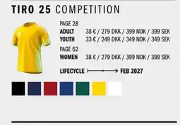 Sport Direct ADIDAS Tiro 25 tilbud