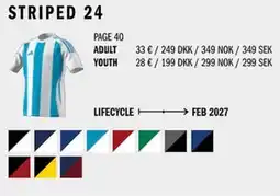 Sport Direct ADIDAS Striped 24 tilbud