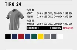 Sport Direct ADIDAS Tiro 24 tilbud