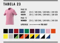Sport Direct ADIDAS Tabela 23 tilbud