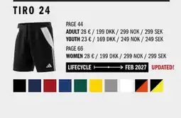 Sport Direct ADIDAS Tiro 24 tilbud