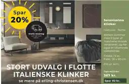 Erling - Christensen Serenissima Klinker tilbud