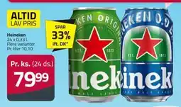 Fleggaard Heineken tilbud